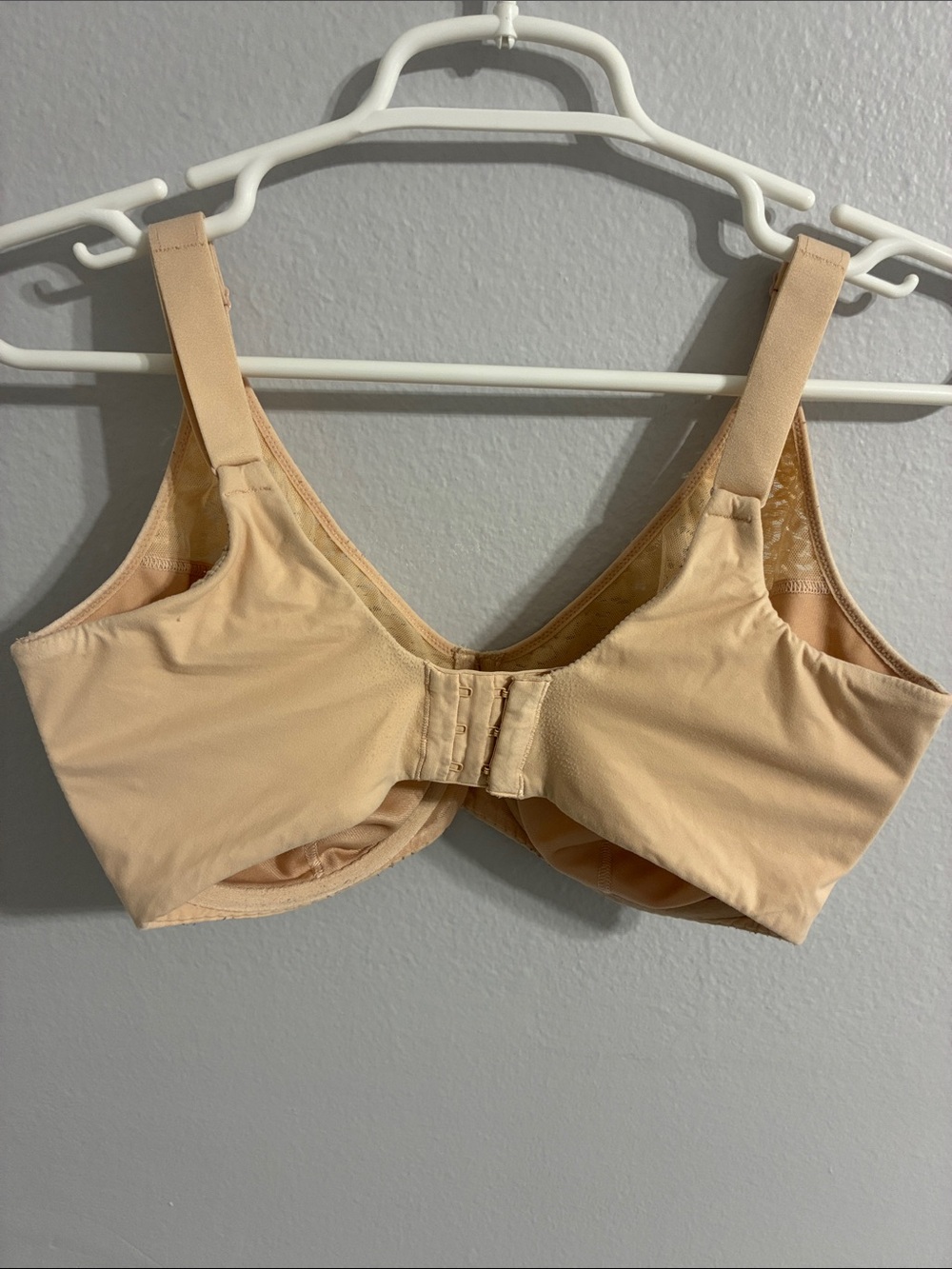 Chantelle Norah Beige Lace Underwire Bra 34H US, 34FF UK - Full Coverage 13F1 - Picture 2 of 6